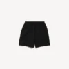 Short pour homme coupe décontractée, noir