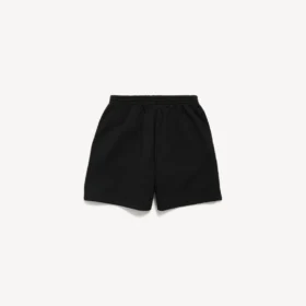 Short pour homme coupe décontractée, noir