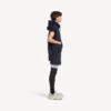 Short techwear pour homme bleu marine/blanc