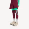 Short techwear pour homme bordeaux/aqua