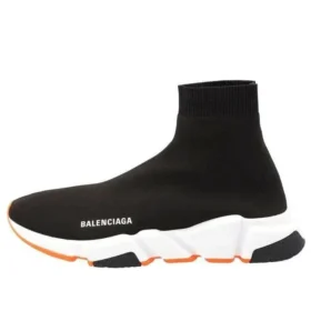 Speed Sneaker « Noir Fluo Orange » 587286W17041917