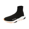 Speed Sneaker « Noir Fluo Orange » 587286W17041917