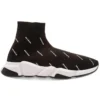 Speed Trainer Mid « Allover Logo – Noir » 597551W17121015