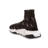 Speed Trainer Mid « Allover Logo – Noir » 597551W17121015