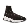 Speed Trainer Mid « Allover Logo – Noir » 597551W17121015