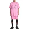 Série Football T-shirt oversize Miami Soccer « Rose » 777705TPVR71401