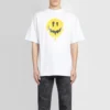 SS21 Drip Peace, coupe ample, imprimé « Smile », style décontracté, GS, blanc 641675TKVA18639
