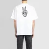 SS21 Drip Peace, coupe ample, imprimé « Smile », style décontracté, GS, blanc 641675TKVA18639