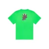 SS21 Imprimé cartoon à petits motifs, manches courtes, unisexe, vert 612966TJVM93302