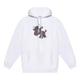 SS21 Imprimé cartoon à petits motifs, unisexe, blanc 578135TJVE69000