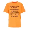 SS21 Imprimé Lettres Col Rond Orange 612965TJVI37513
