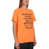 SS21 Imprimé Lettres Col Rond Orange 612965TJVI37513