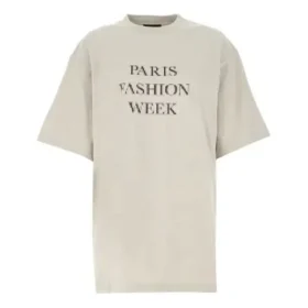 SS21 Motif de lettres avec logo, homme, gris 651795TKV842984
