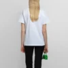 SS21 T-shirt décontracté à manches courtes et imprimé « Alphabet Logo » – Grand format – Blanc 612965TIV549040