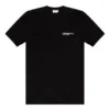 SS21 T-shirt à manches courtes brodé, noir 641655TKV861070
