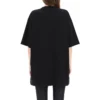 SS21 T-shirt noir à col rond avec logo BB Letter 641655TJV871070