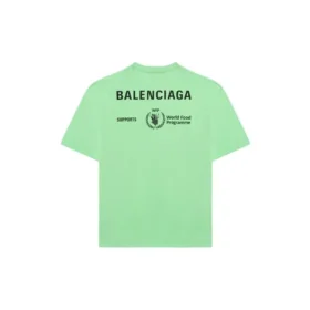 SS21 T-shirt rétro à manches courtes vert fluo 612965THV844162