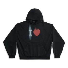 SS23 Sweats à capuche I love Balenciaga « Black » 742603TOVH59034 SS23 Sweats à capuche I love Balenciaga « Black » 742603TOVH59034