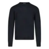 Sweat à capuche « Black Blue » avec imprimé BB au dos 583117T14391710