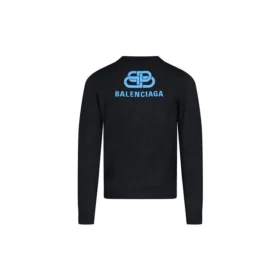 Sweat à capuche « Black Blue » avec imprimé BB au dos 583117T14391710