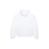 Sweat à capuche imprimé, unisexe, blanc 641679TJVI69040