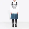 Sweat à capuche imprimé, unisexe, blanc 641679TJVI69040