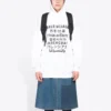 Sweat à capuche imprimé, unisexe, blanc 641679TJVI69040