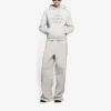 Sweat à capuche rétréci « Fashion Week SS21 » Gris 657683TKV852984