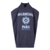 Sweat à capuche sans manches oversize « Navy » avec logo College, Est. 1917 697875TMV964140