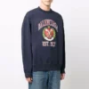 Sweat à col rond avec imprimé logo universitaire « Navy » 676629TLV908067
