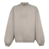 Sweat à col rond avec logo brodé « Beige » 656999-TKV74-2966