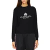 Sweat à col rond avec logo Noir 595106T15511073