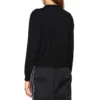 Sweat à col rond avec logo Noir 595106T15511073