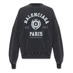 Sweat à col rond avec logo universitaire « Est. 1917 » 697869TMV991000