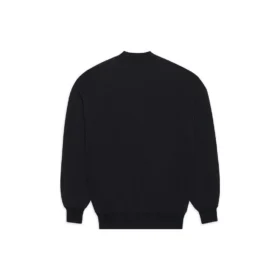Sweat à col rond Balenciaga authentique « Noir » 652981TIVA21000