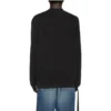 Sweat à col rond Balenciaga authentique « Noir » 652981TIVA21000