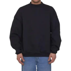 Sweat à col rond « Care Label » « Noir » 724511TNVL61070