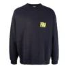 Sweat à col rond FBI « Bleu marine/Jaune » 676629TLVH14265