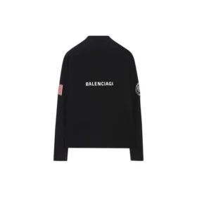 Sweat-shirt Balenciaga x NASA Space Multi-Patch « Black » 662496TKVD71070