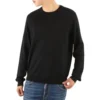 Sweat-shirt à imprimé au dos « Black White » en maille interlock 583117T14394170