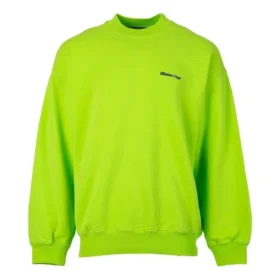 Sweat-shirt à logo contrasté « Lime » 671125TKVB57072