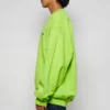 Sweat-shirt à logo contrasté « Lime » 671125TKVB57072
