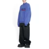 Sweat-shirt oversize « Blue » 720428TNVE84119 avec illustration de la Political Campaign dessinée à la main