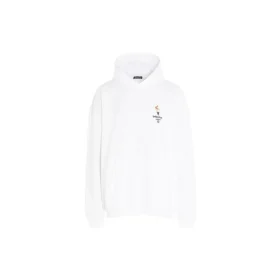 Sweat-shirt oversize unisexe avec logo, blanc 620973TIV459040