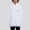 Sweat-shirt oversize unisexe avec logo, blanc 620973TIV459040