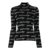 Sweat-shirt SS21 avec logo Boss, noir, 626194T61591070