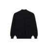 Sweat-shirt unisexe à col rond imprimé gratuit FW21, noir 652981TKVD41070