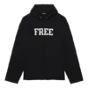 Sweat-shirt unisexe FW21 avec impression de lettres au choix, noir 661711TKVD41070