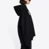 Sweat-shirt unisexe FW21 avec impression de lettres au choix, noir 661711TKVD41070