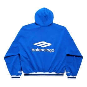 Sweats à capuche 3B Football Polos « Royal Blue White » 827939TTVQ84701